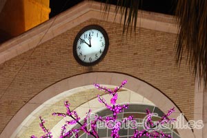 Reloj campanadas fin de ao en Puente-Genil