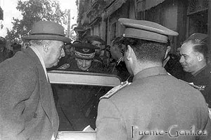 Franco en la calle Don Gonzalo de Puente-Genil