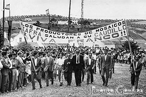 Empresa privada da la bienvenida a Franco