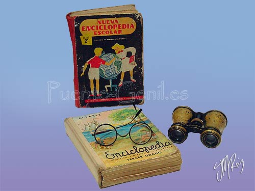 Enciclopedia Álvarez, prismaticos y gafas antiguas Enciclopedia Álvarez, prismaticos y gafas antiguas