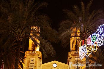 Iglesia en Navidad