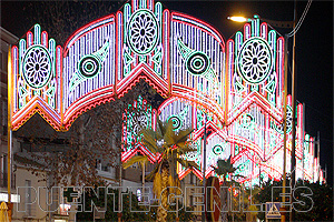 Alumbrado Navidad vintage