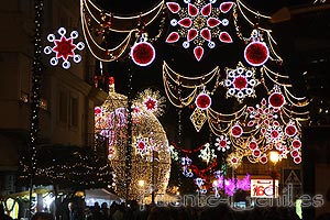 Alumbrado de Navidad en Puente-Genil el apo 2018
