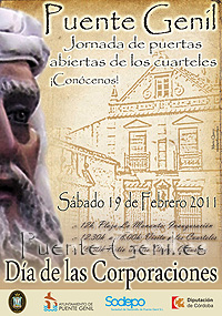 Cartel 2011, Da de las Corporaciones de Puente-Genil