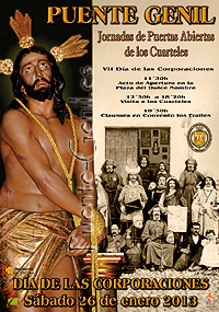 Cartel 2013, Da de las Corporaciones de Puente-Genil