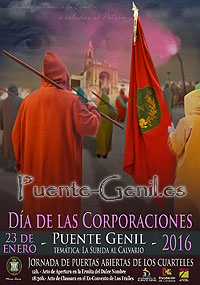 Cartel 2016, Da de las Corporaciones de Puente-Genil
