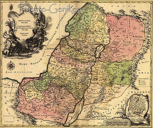 Antiguo mapa de Israel, en los tiempos de la Bíblia. Aproximadamente año 1800 a de C. Foto 30.01.2010 Antiguo mapa de Israel, en los tiempos de la Bíblia. Aproximadamente año 1800 a de C.