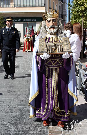Jeroboam I (1º Rey de Israel). Figuras de Puente Genil. Jeroboam I (1º Rey de Israel). Figuras de Puente Genil