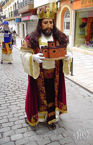 Joás (Rey de Israel). Figuras de Puente Genil. Joás (Rey de Israel). Figuras de Puente Genil