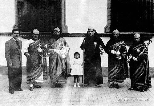 Las Virtudes Cardinales en el compas de los Frailes. El compas de los Frailes.