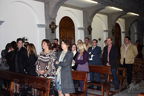 Misa en el Colegio de Compaa de Mara.