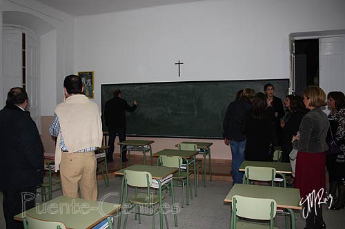 Interior de una de las entraables aulas de Compaa de Mara.